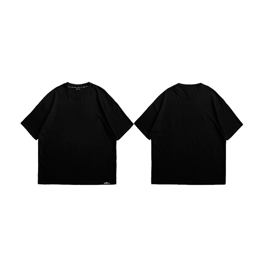 BLACK BASIC TEE